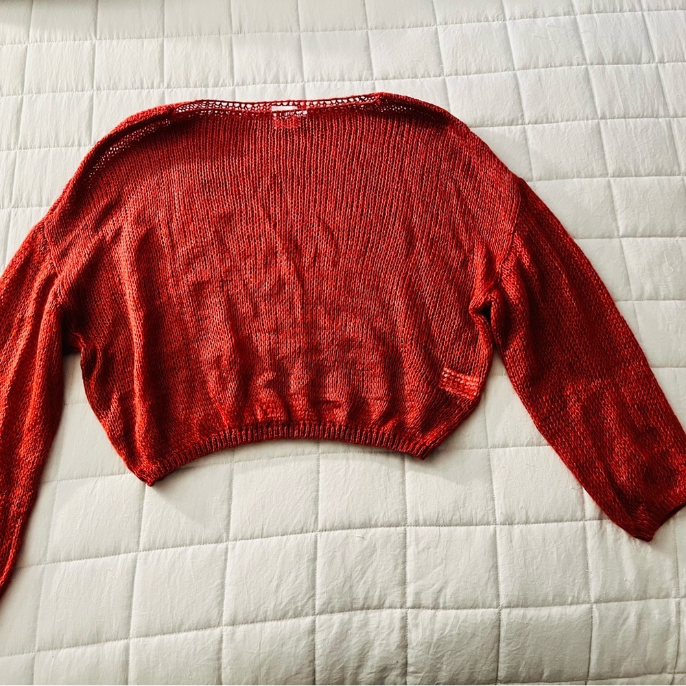 Women's Red Sweater
